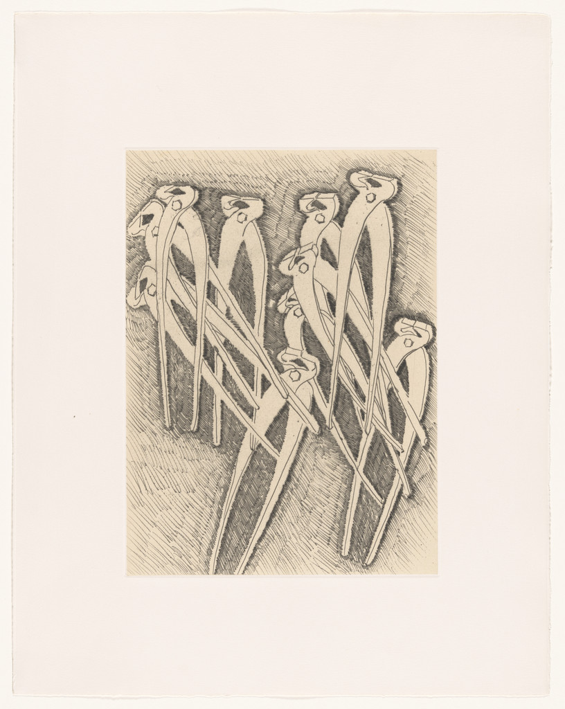 Black Values, Praying Mantis (Valeurs de noirs, Prey mantis)