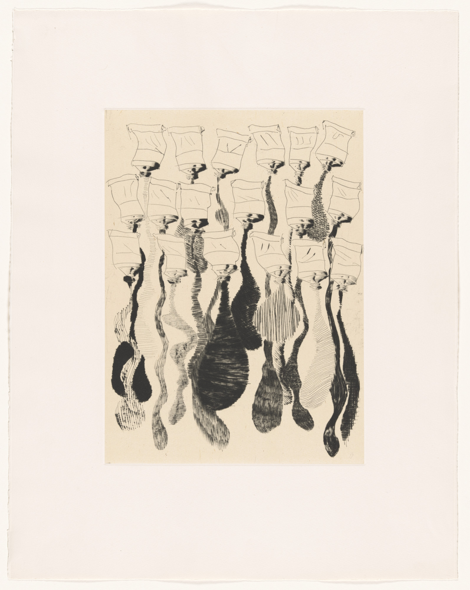 Arman. Black Values, Praying Mantis ( Valeurs de noirs, Prey mantis )