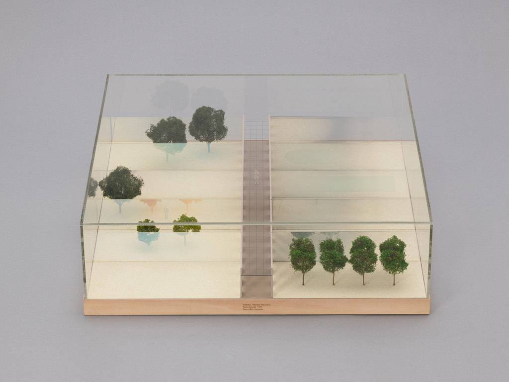 House for Venice Biennale project, Venice, Italy (Scale model, 1/4" = 1'0")