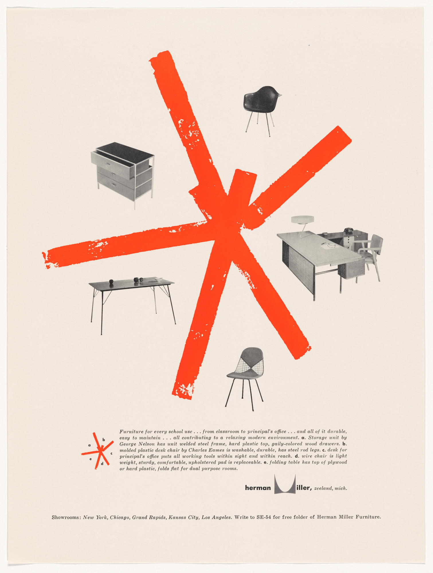 George Tscherny. George Nelson for Herman Miller