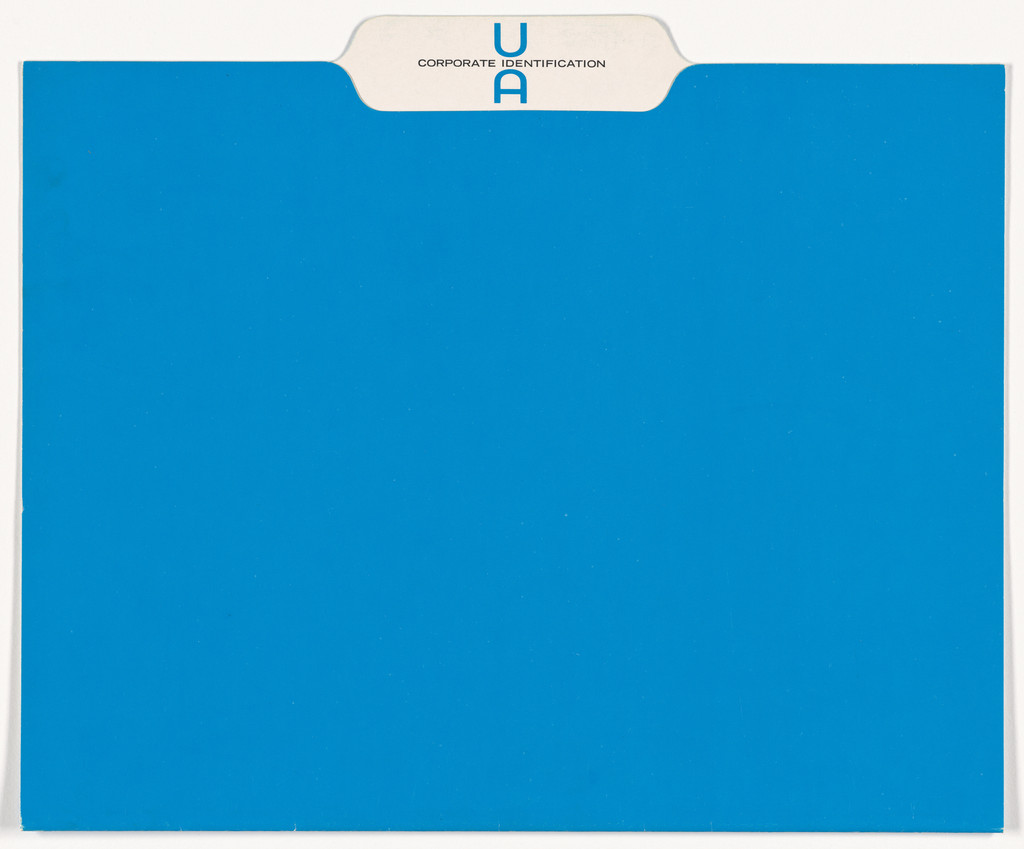 Stationery envelope for United Aircraft