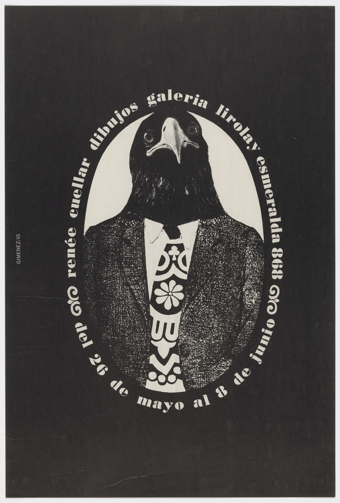 Poster for Renee Cuellar exhibition
