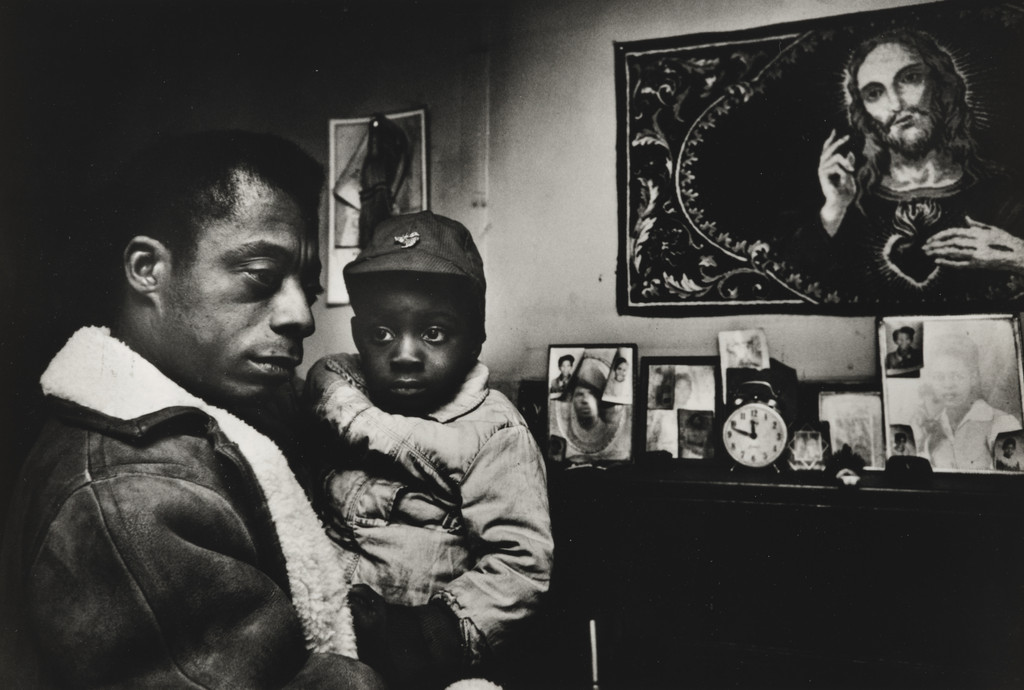 James Baldwin with Abandoned Child, Durham, North Carolina