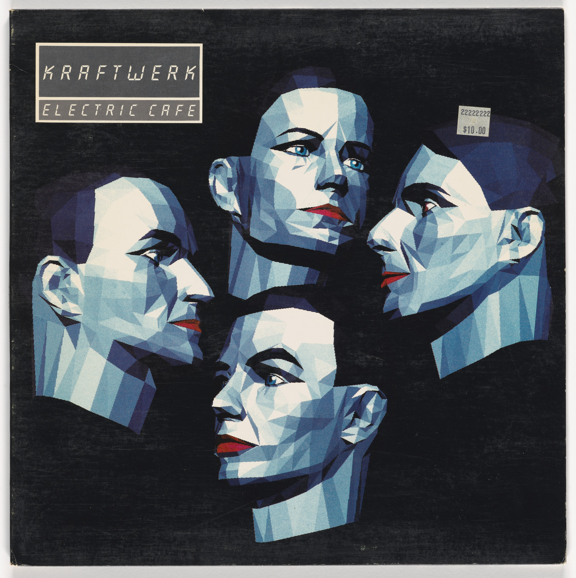 Rebecca Allen, Kraftwerk. Album cover for Kraftwerk - Electric Cafe