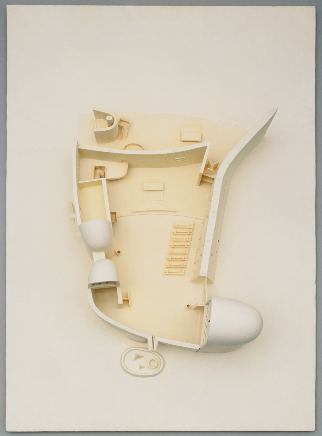 Le Corbusier (Charles-Édouard Jeanneret). Chapelle Notre-Dame-du