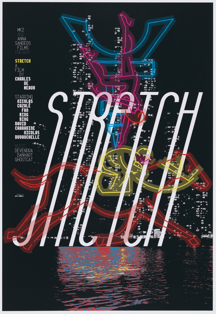 Poster for the film Stretch directed by Charles de Meaux