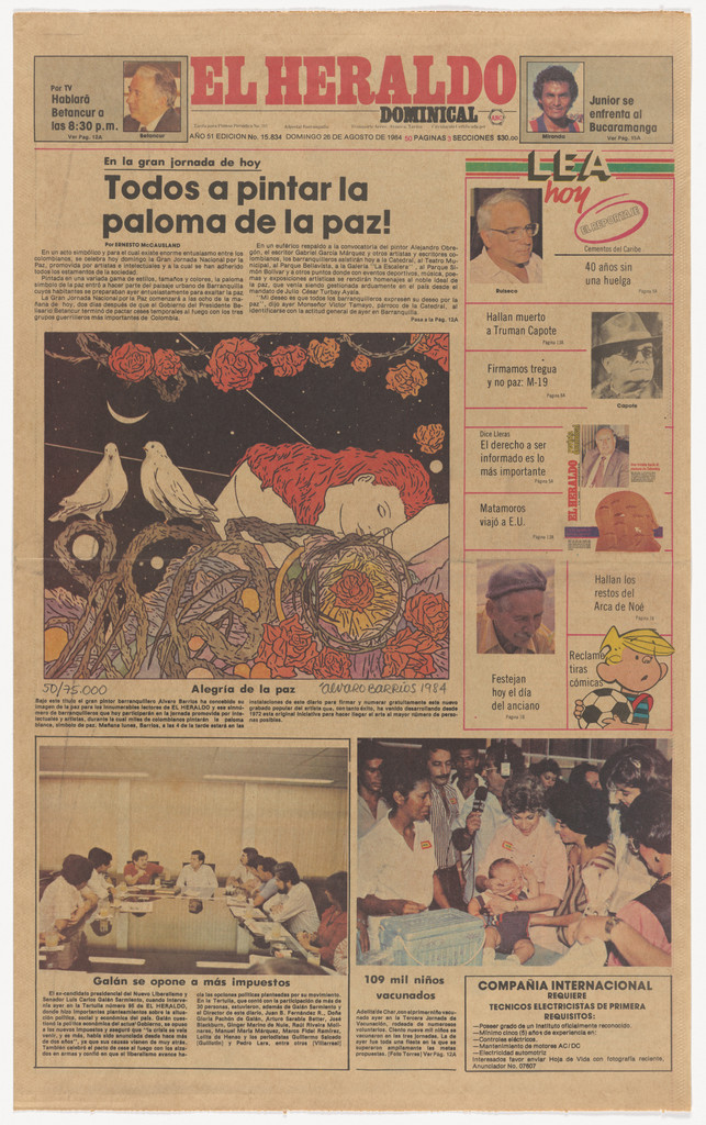 Popular Print "Allegory of Peace"