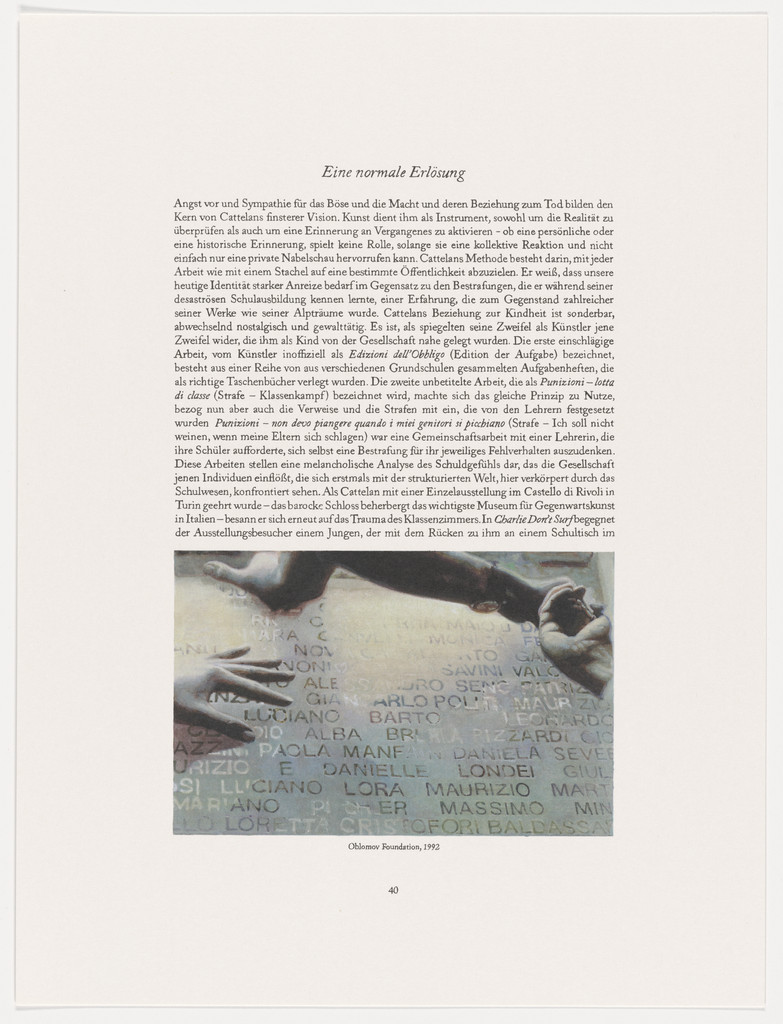 Page from The Three Qattelan