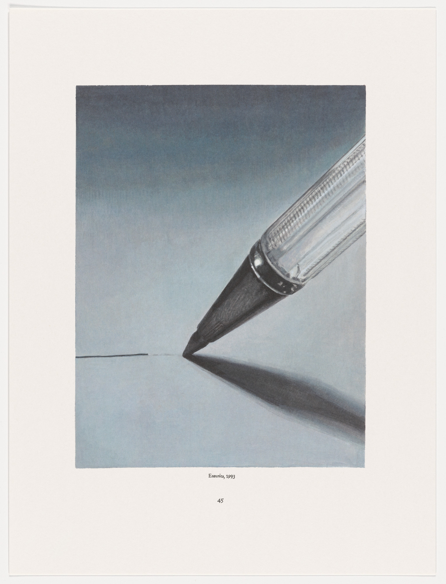 Maurizio Cattelan. Page from The Three Qattelan