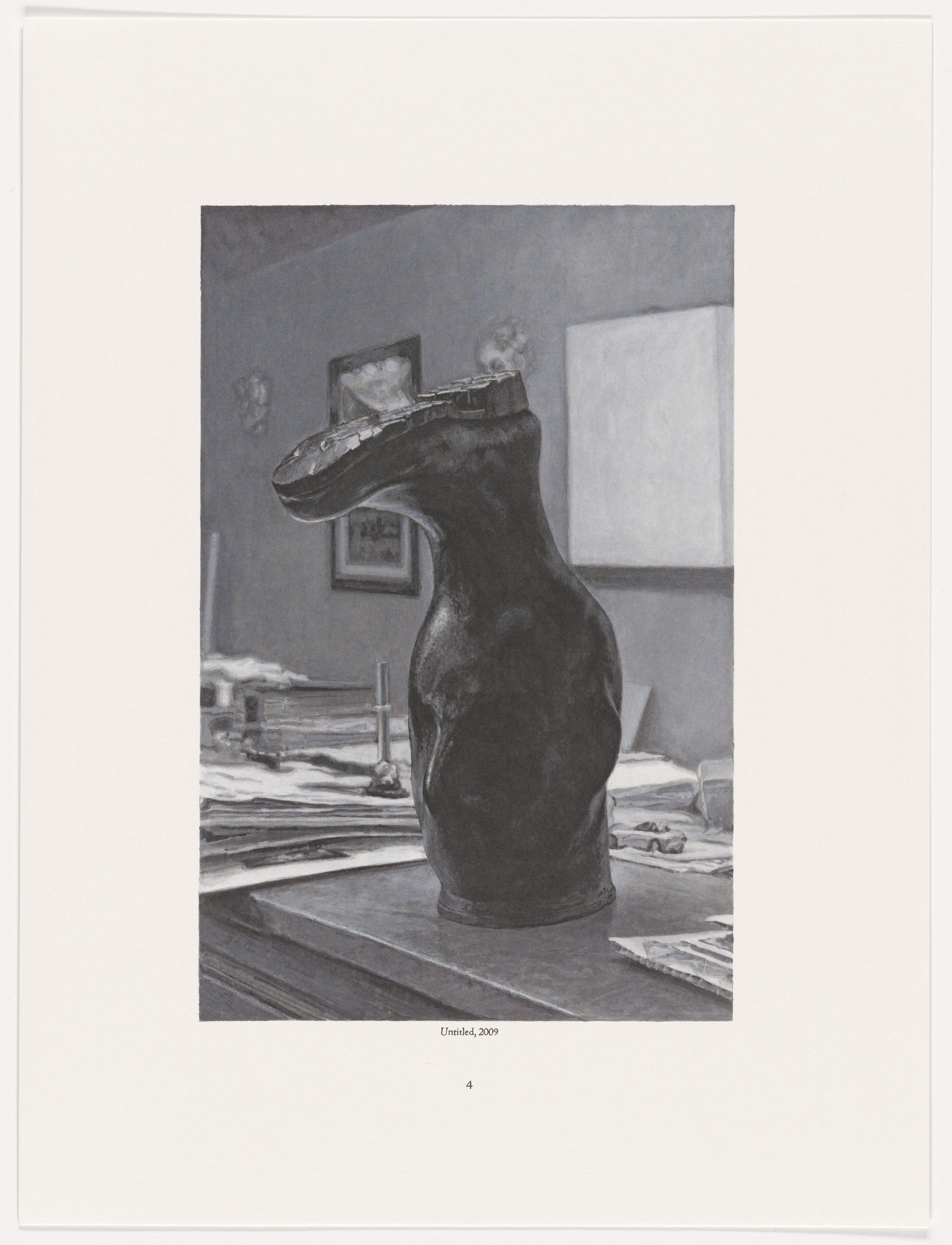 Maurizio Cattelan. Page from The Three Qattelan