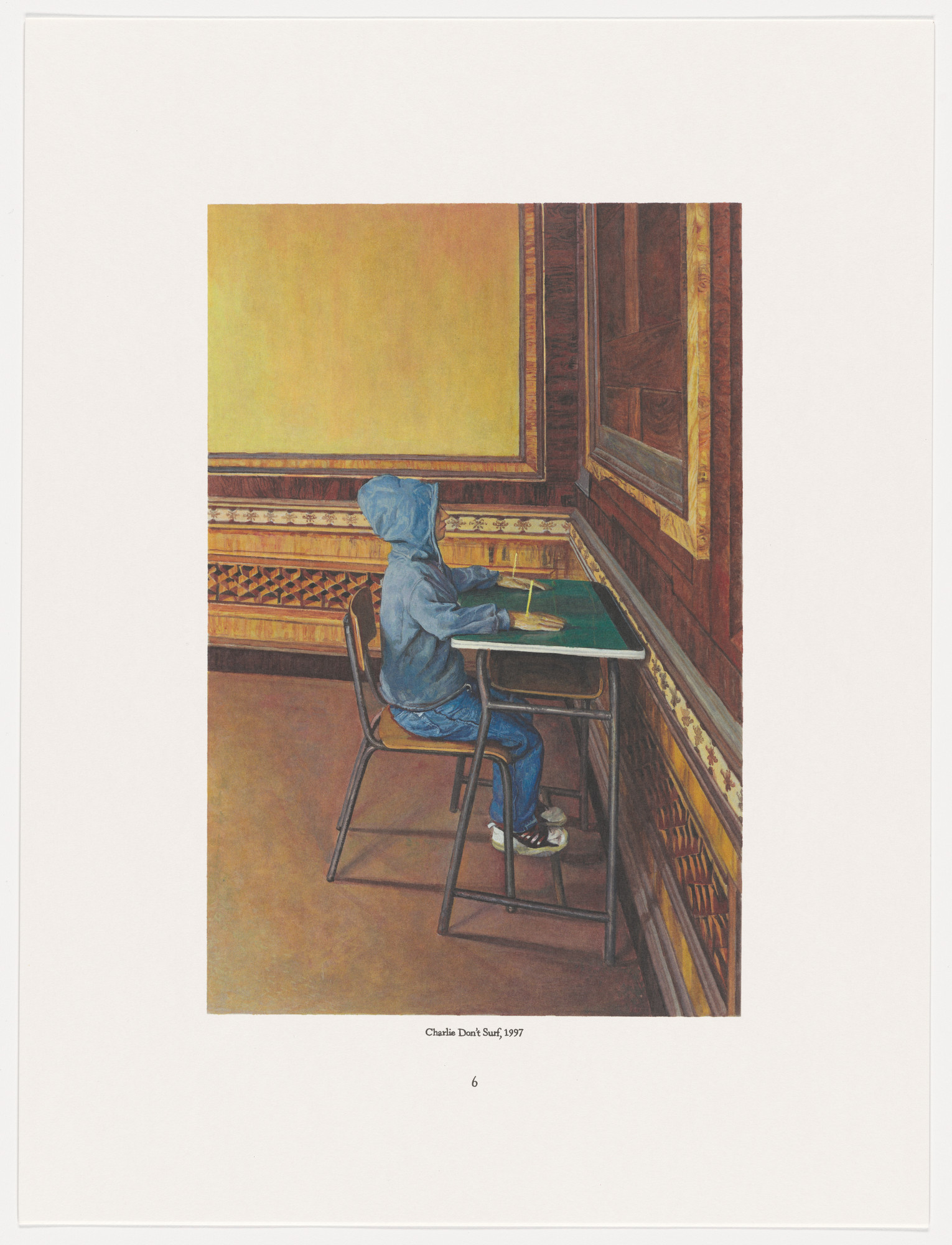 Maurizio Cattelan. Page from The Three Qattelan