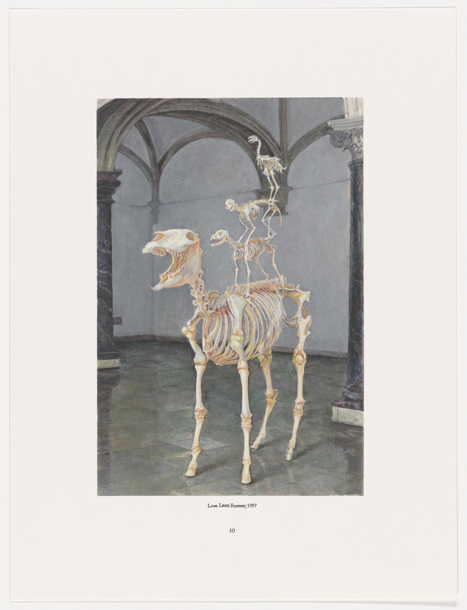 Maurizio Cattelan. Page from The Three Qattelan