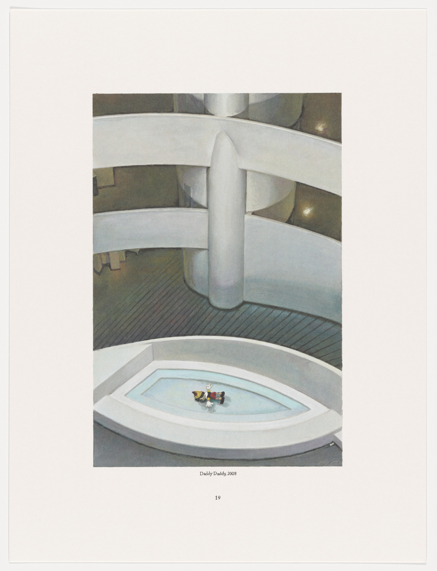 Maurizio Cattelan. Page from The Three Qattelan