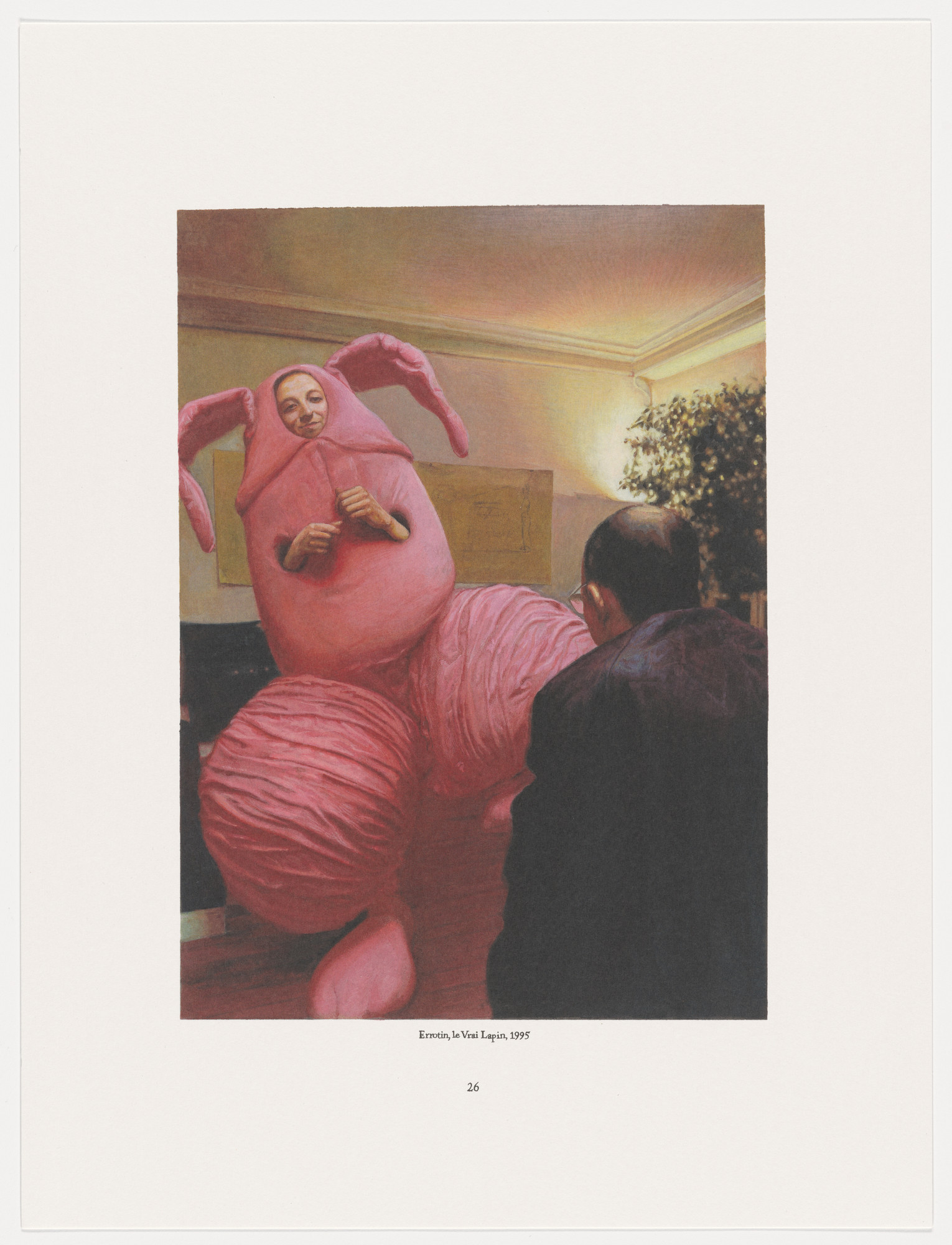 Maurizio Cattelan. Page from The Three Qattelan