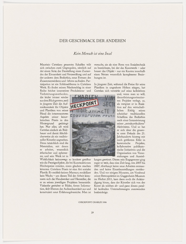 Page from The Taste of Others