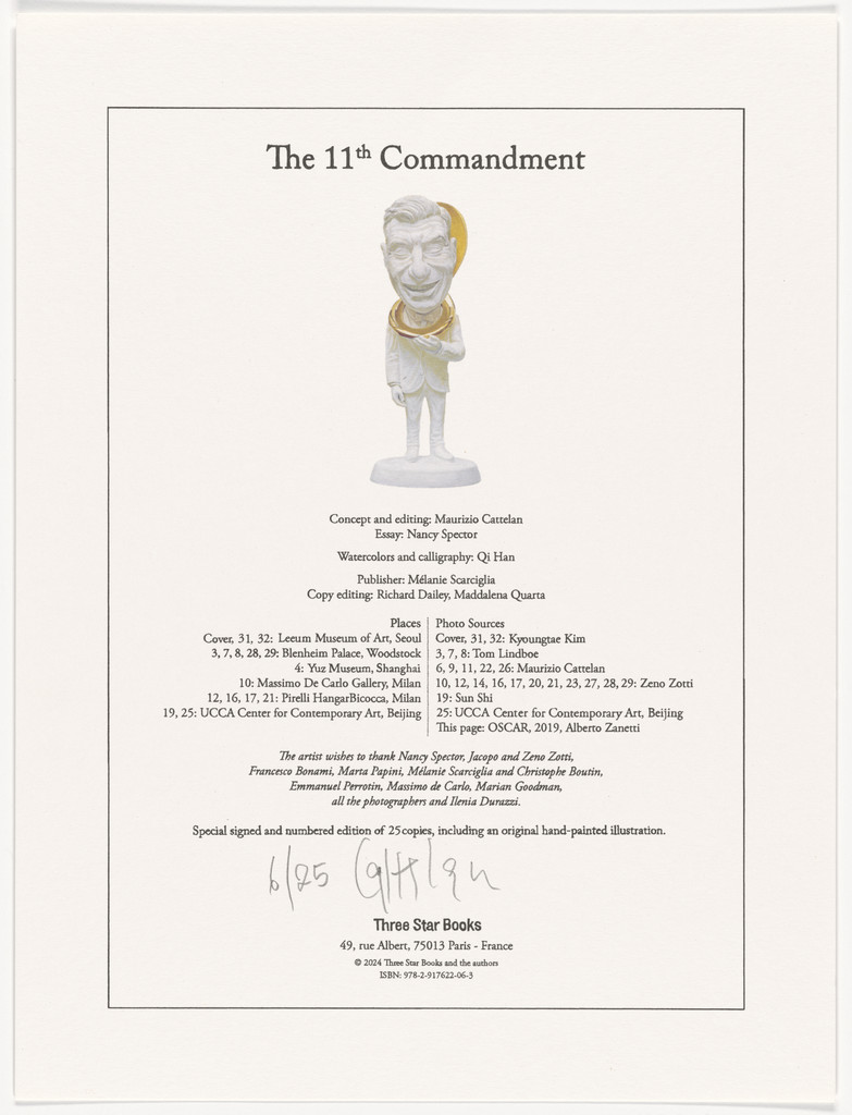 Page from The 11th Commandment