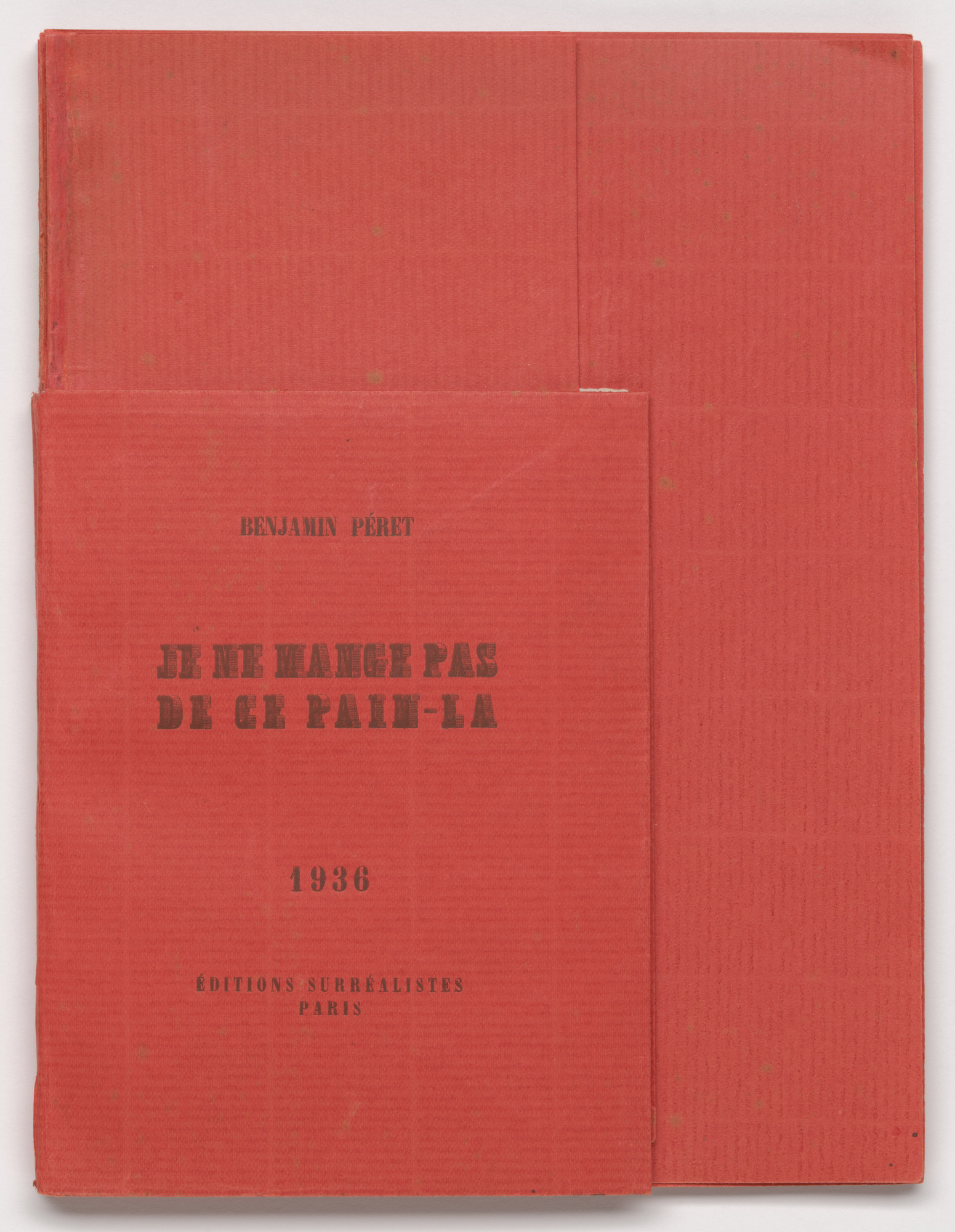 Max Ernst. Je ne mange pas de ce pain-là (I’d Rather Starve)