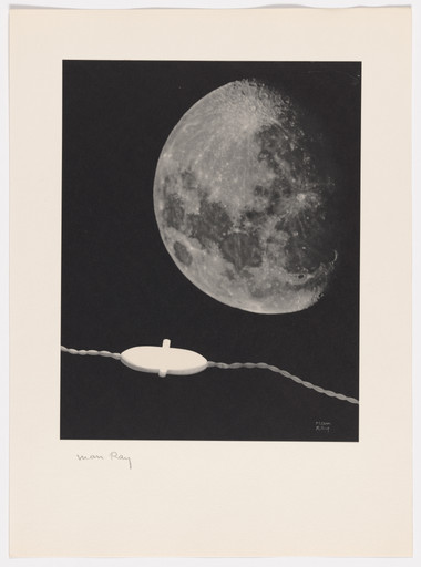 Man Ray (Emmanuel Radnitzky). Le Monde ( The World ) from the portfolio Électricité ( Electricity )
