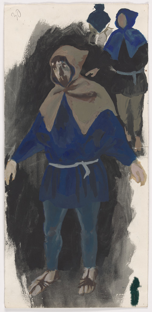 Nobilissima Visione or St. Francis, design for ballet