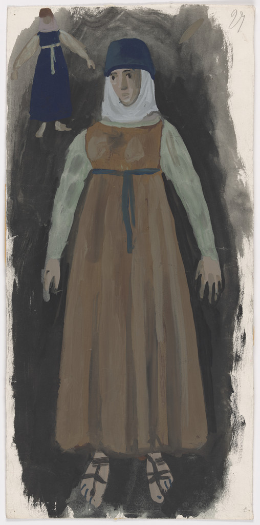 Nobilissima Visione or St. Francis, design for ballet