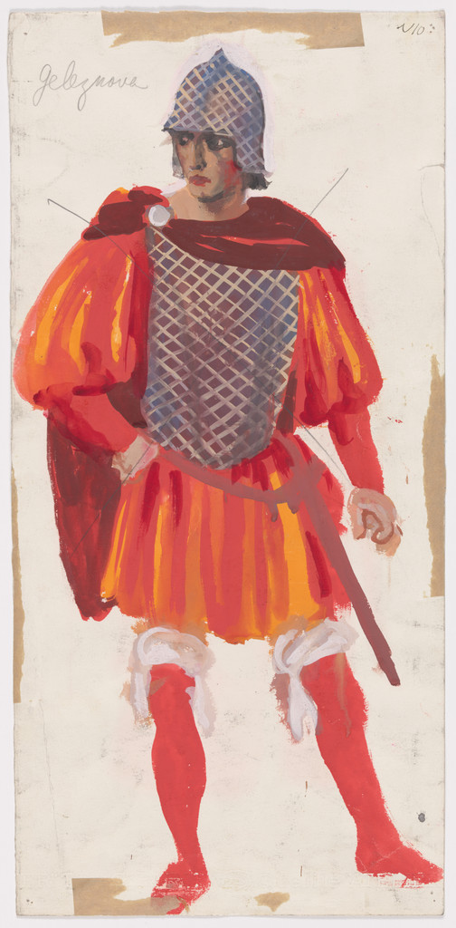 Nobilissima Visione or St. Francis, design for ballet