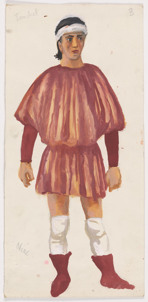 Nobilissima Visione or St. Francis, design for ballet