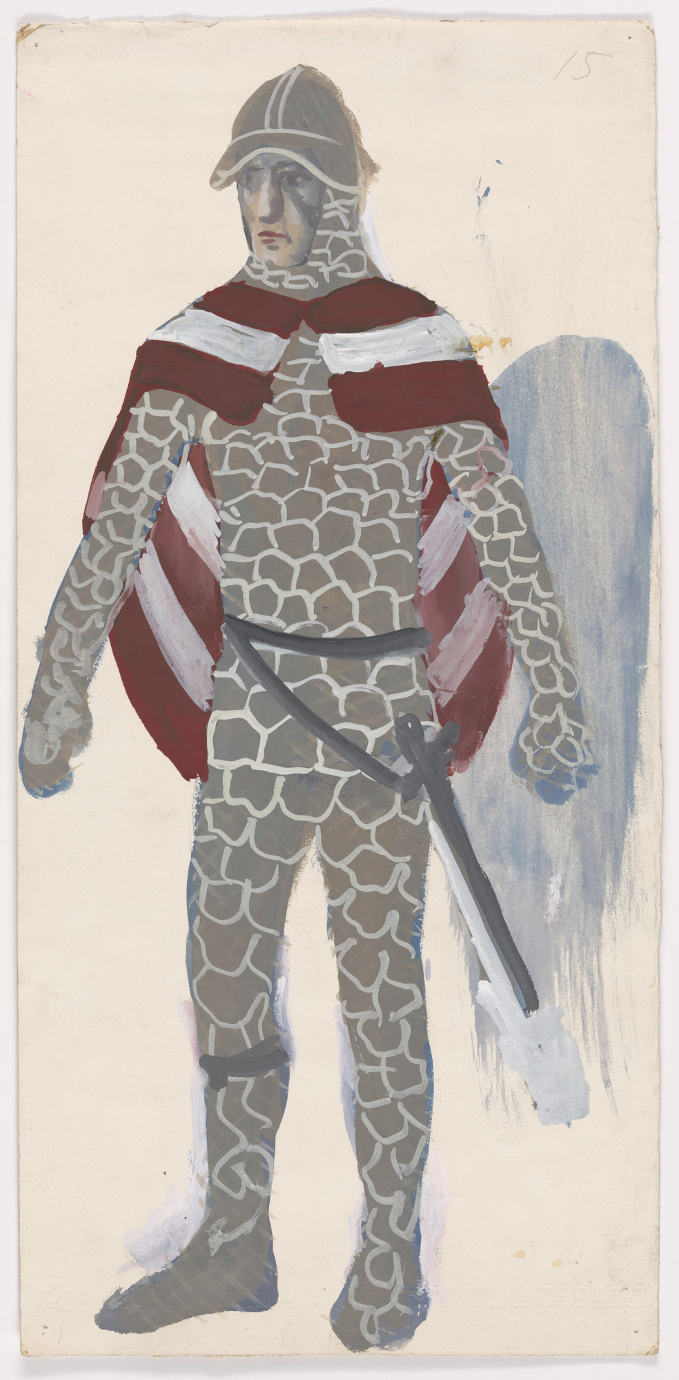 Pavel Tchelitchew. Nobilissima Visione or St. Francis, design for ballet
