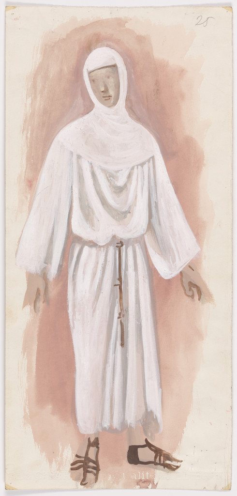 Nobilissima Visione or St. Francis, design for ballet