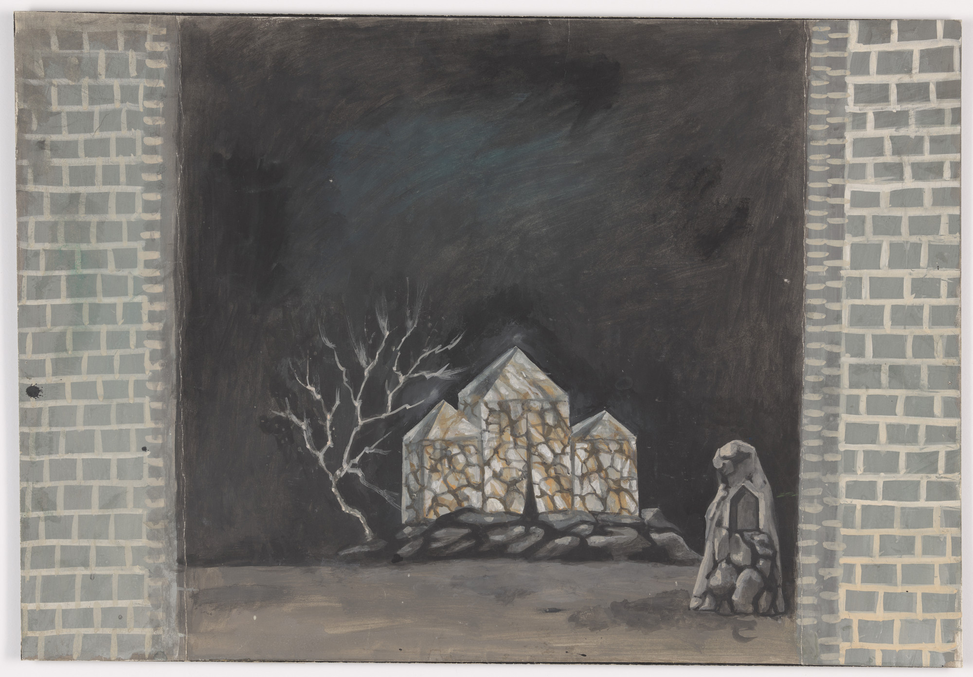Pavel Tchelitchew. Nobilissima Visione or St. Francis, design for ballet