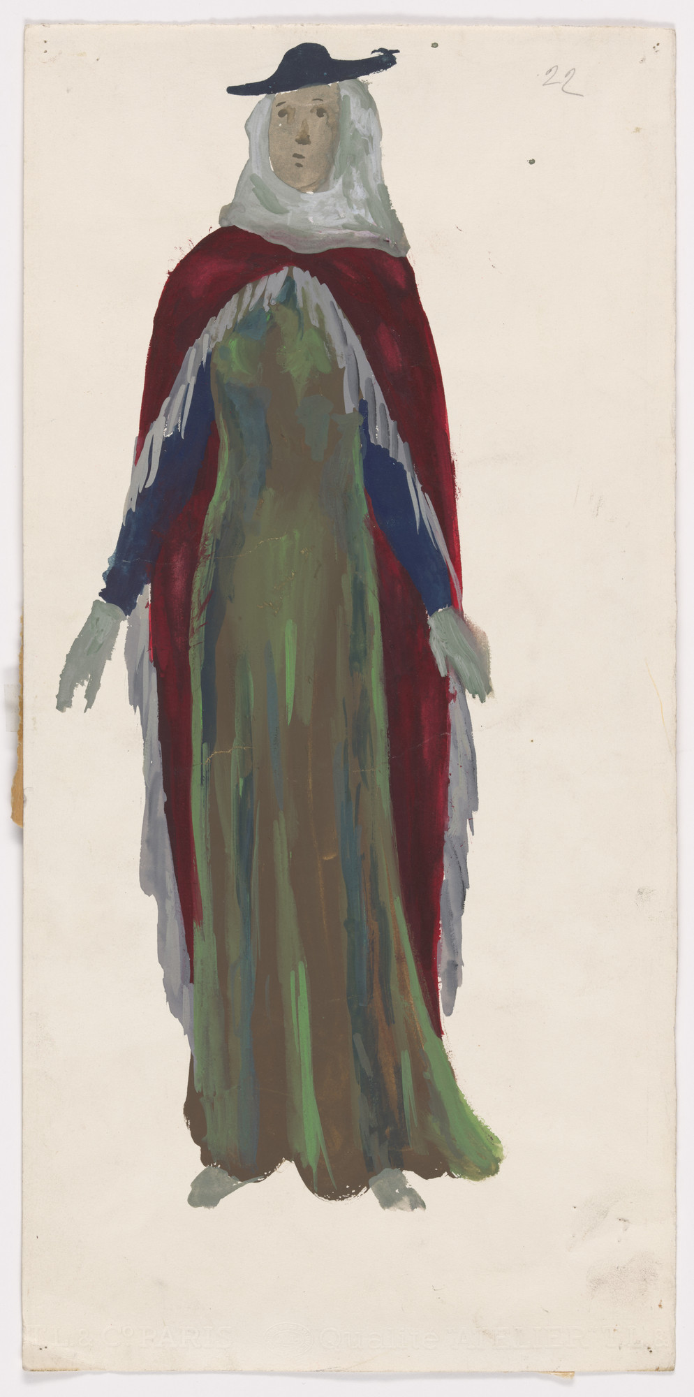 Pavel Tchelitchew. Nobilissima Visione or St. Francis, design for ballet