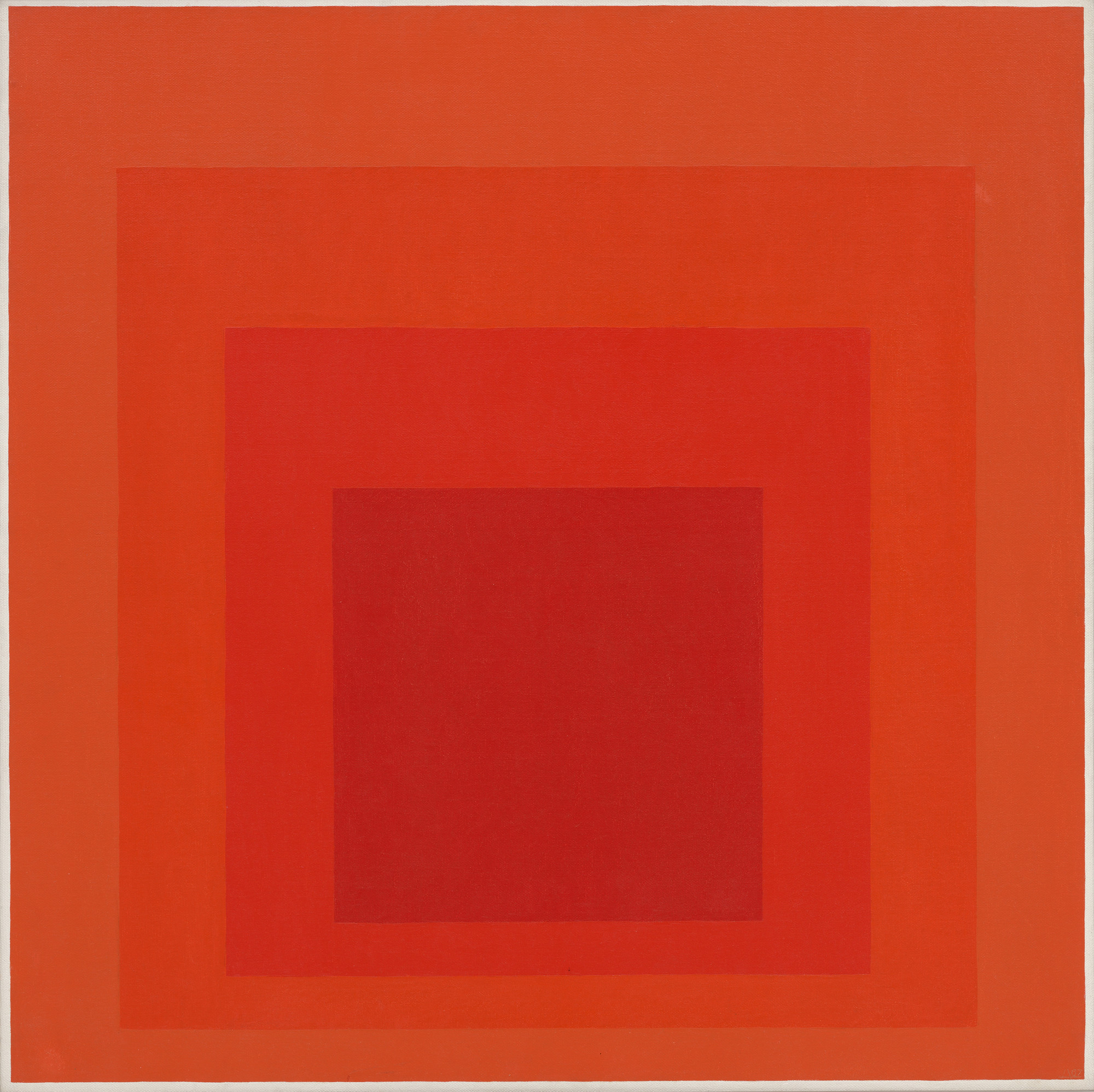 Josef Albers. Homage to the Square: Broad Call. fall 1967 | MoMA