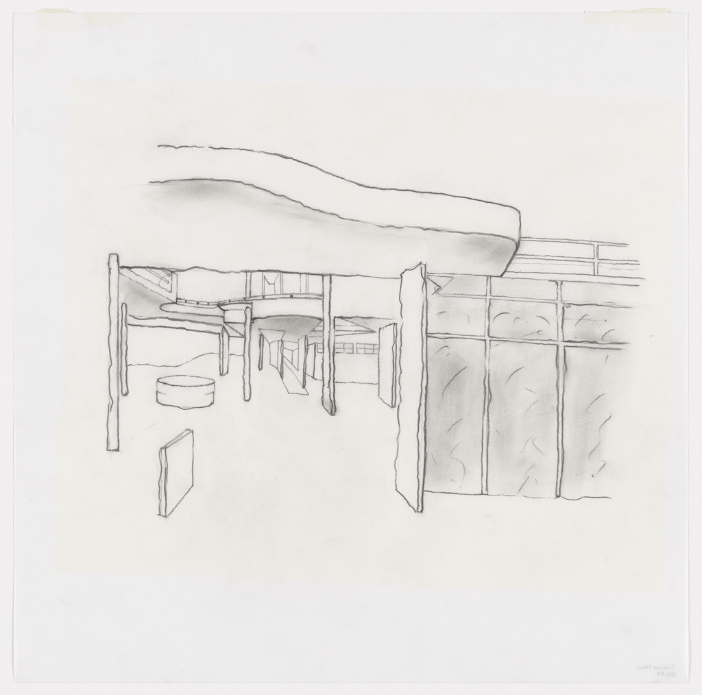 The Atheneum, New Harmony, IN (Interior persepective)