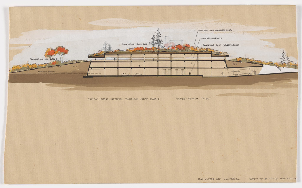 RCA Victor Montreal warehouse, section