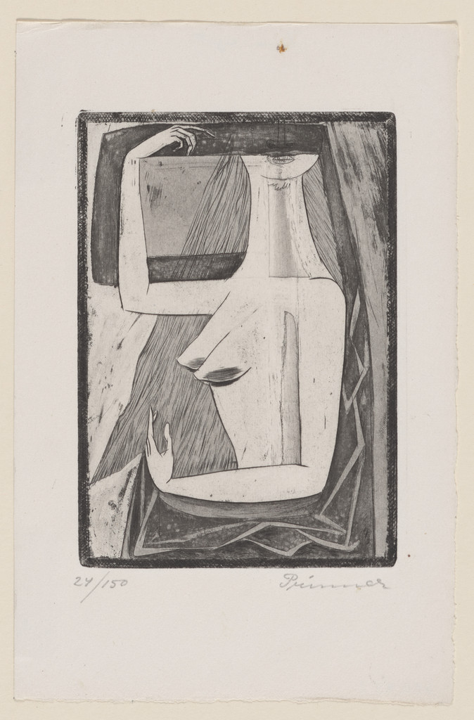 Untitled (Plate 6) from La femme tondue (The Shaven-Headed Woman)