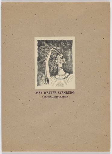 Max Walter Svanberg: 8 Originallitografier (Max Walter Svanberg: 8 Original Lithographs)