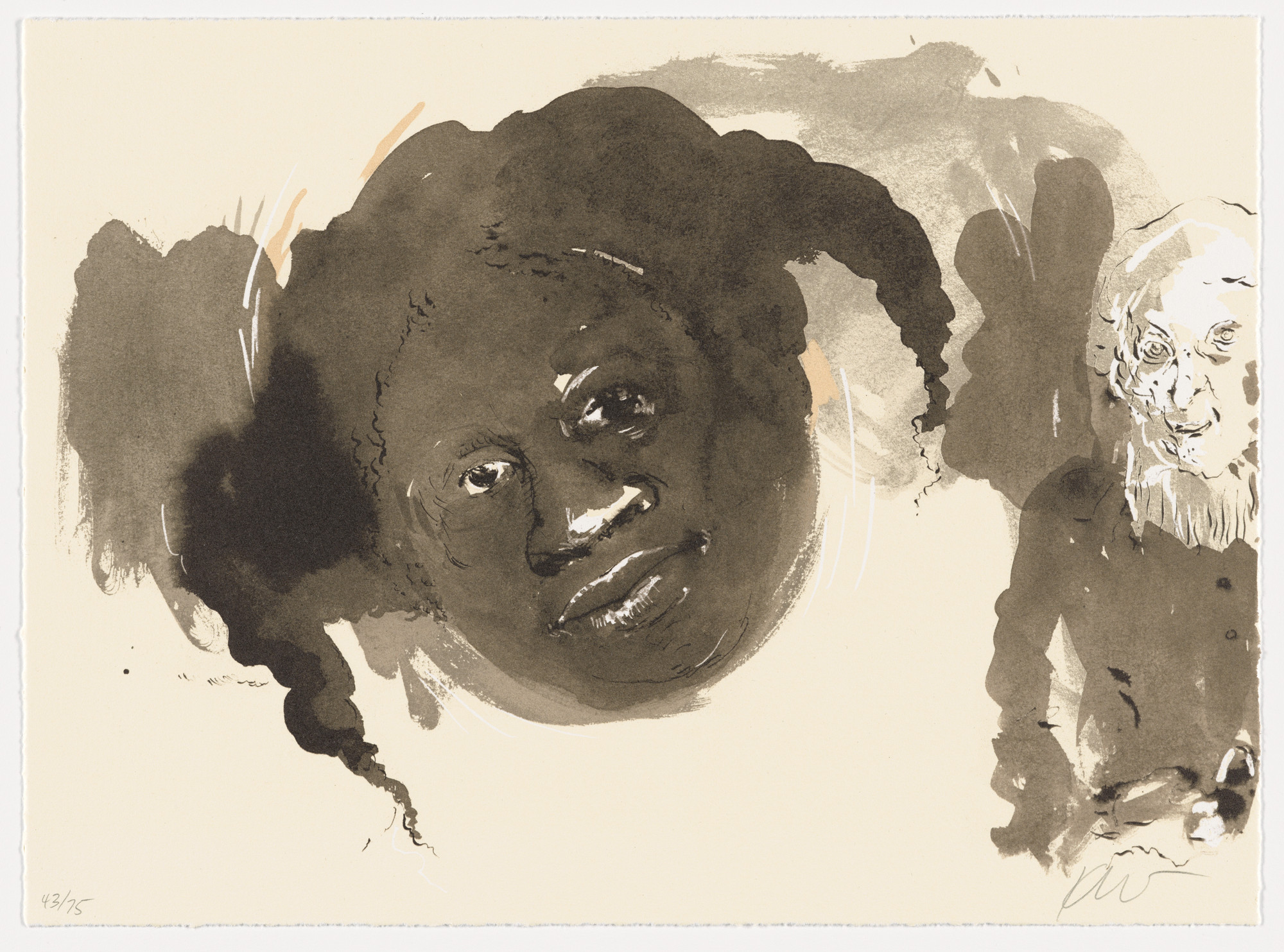 Kara Walker. Untitled from the series The Gross Clinician Presents: Pater Gravidam
