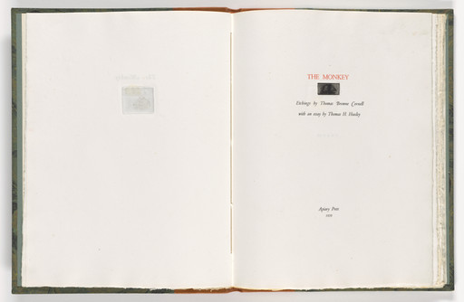 Title page from The Monkey