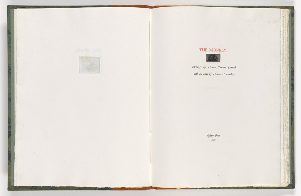 Title page from The Monkey