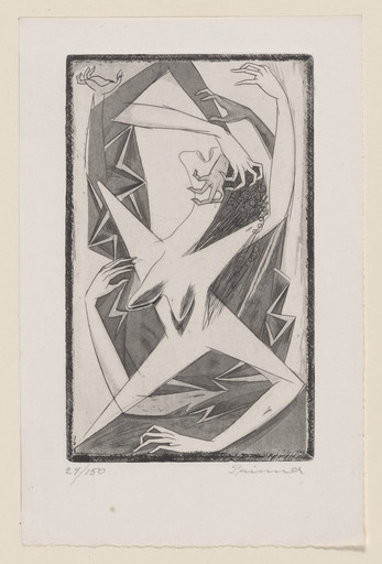 Untitled (Plate 1) from La femme tondue (The Shaven-Headed Woman)