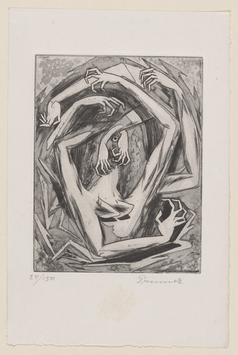 Untitled (Plate 2) from La femme tondue (The Shaven-Headed Woman)