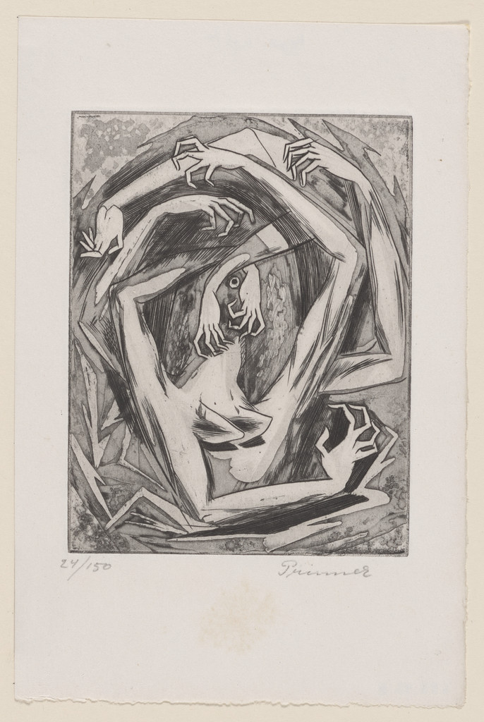 Untitled (Plate 2) from La femme tondue (The Shaven-Headed Woman)