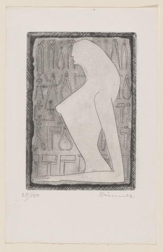 Untitled (Plate 3) from La femme tondue (The Shaven-Headed Woman)