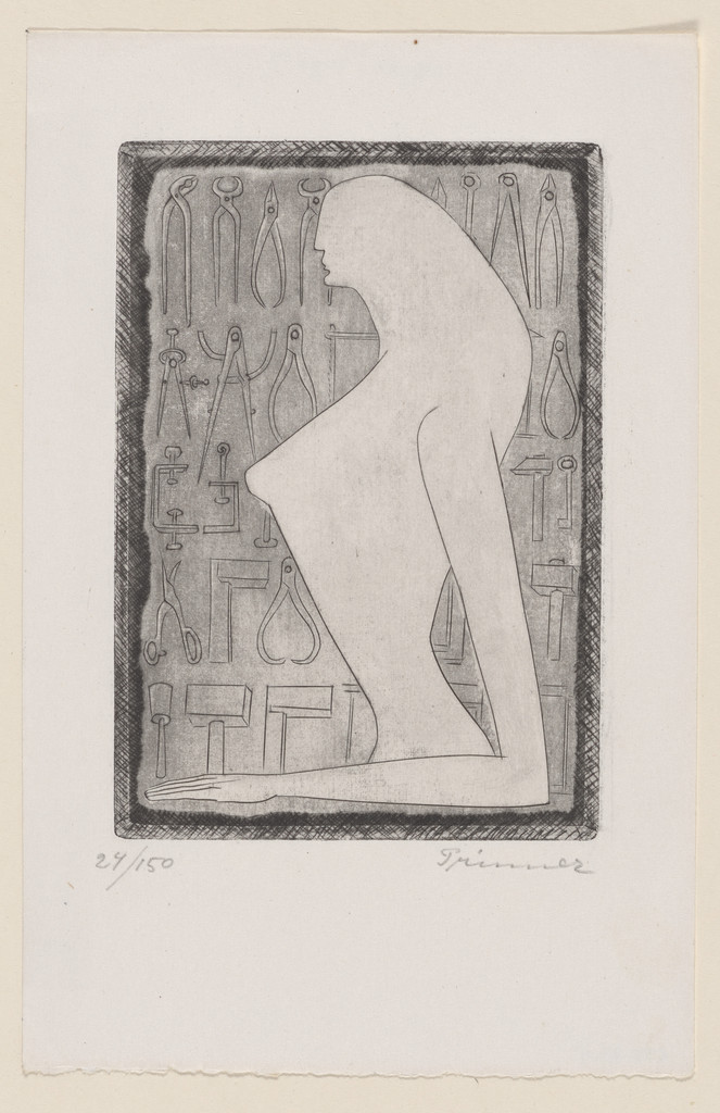 Untitled (Plate 3) from La femme tondue (The Shaven-Headed Woman)