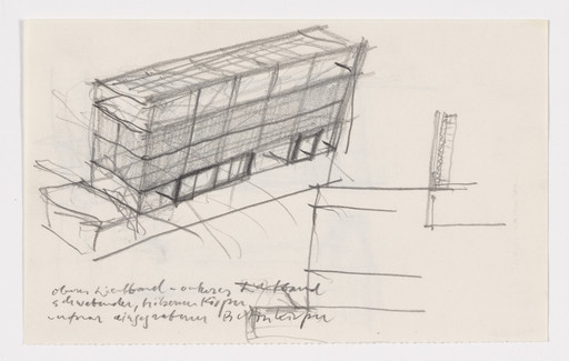 Goetz Art Gallery, Munich, Germany Five study sketches | MoMA