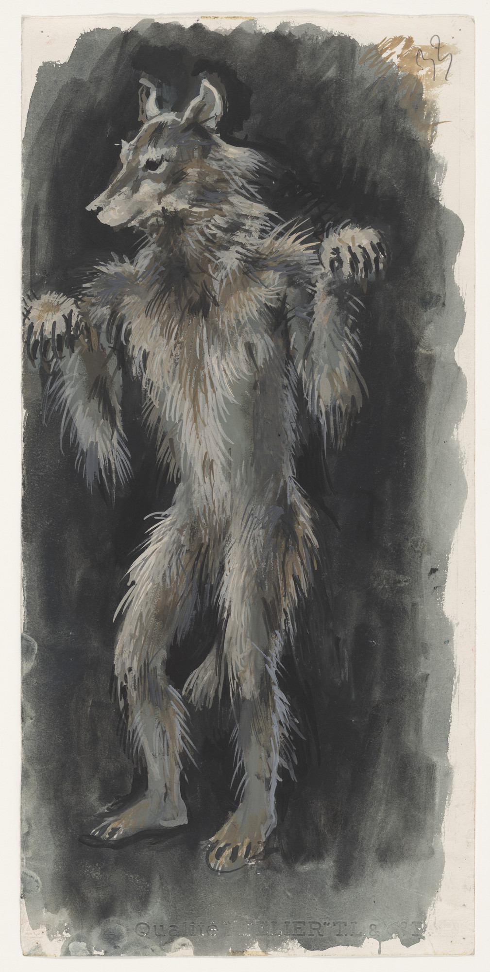 Pavel Tchelitchew. Wolf, from Nobilissima Visione or St. Francis