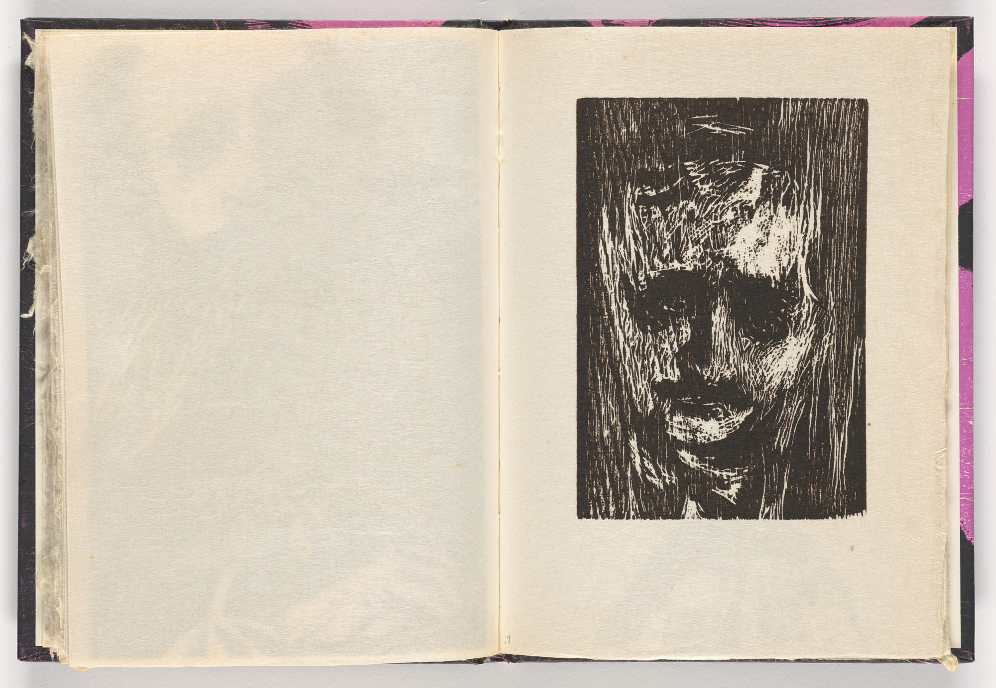 Antonio Frasconi. Plate (folio 23) from The Face of Edgar Allan Poe