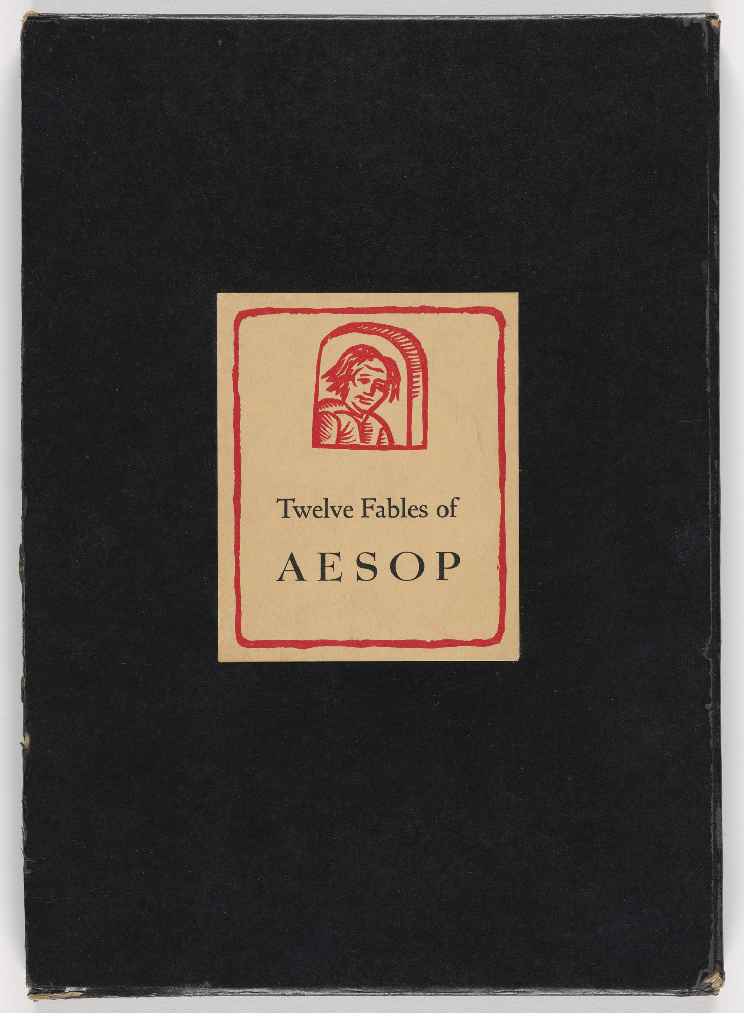 Antonio Frasconi. Slipcase from 12 Fables of Aesop