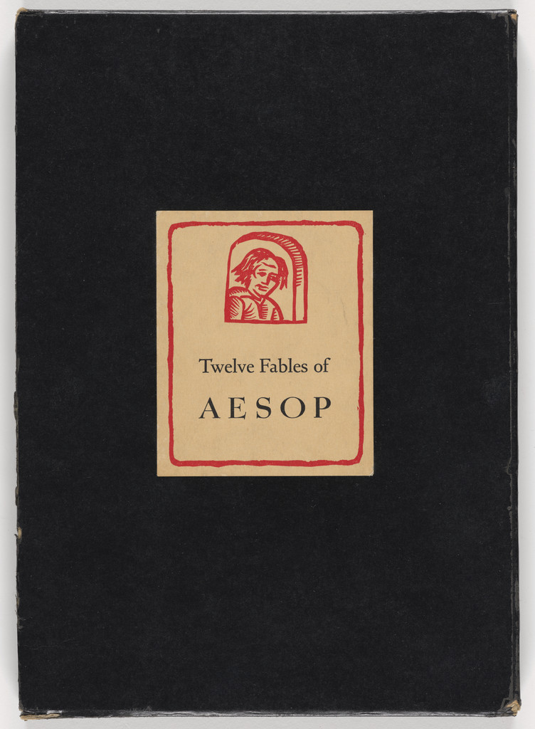 Slipcase from 12 Fables of Aesop