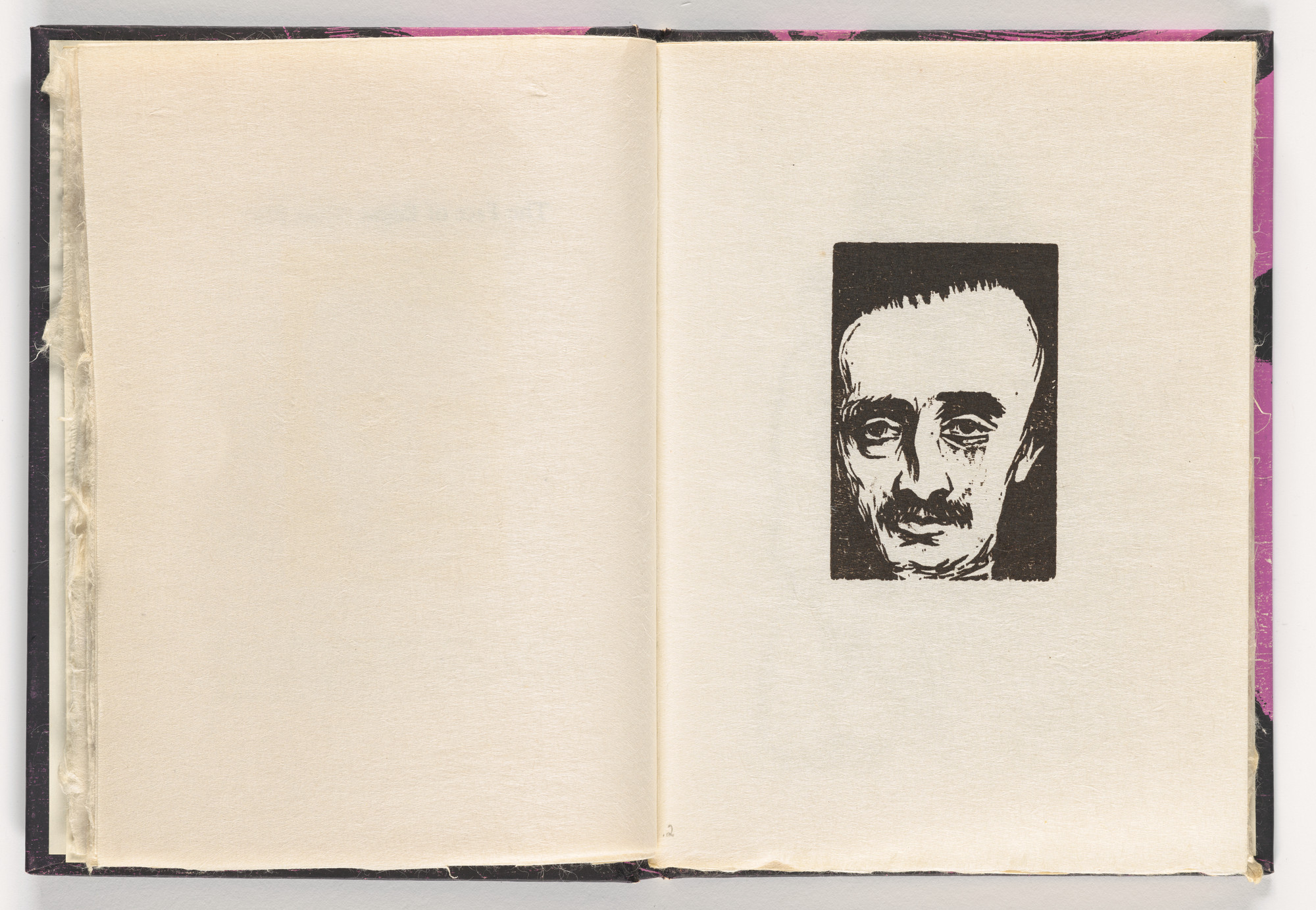 Antonio Frasconi. Plate (folio 13) from The Face of Edgar Allan Poe