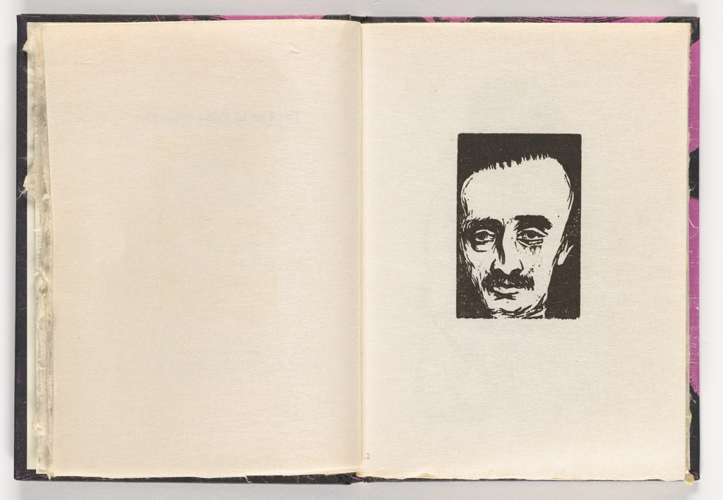Plate (folio 13) from The Face of Edgar Allan Poe
